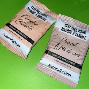 Naturally Vain New Clay Face Mask Pumpkin & Coconut